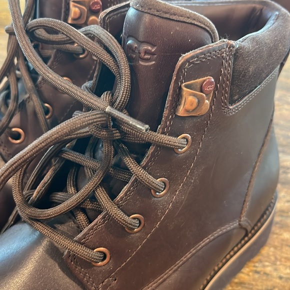 UGG Men’s Seton TL Boot 7-7.5 Brown Lace-up Waterproof Warm! - Picture 8 of 9